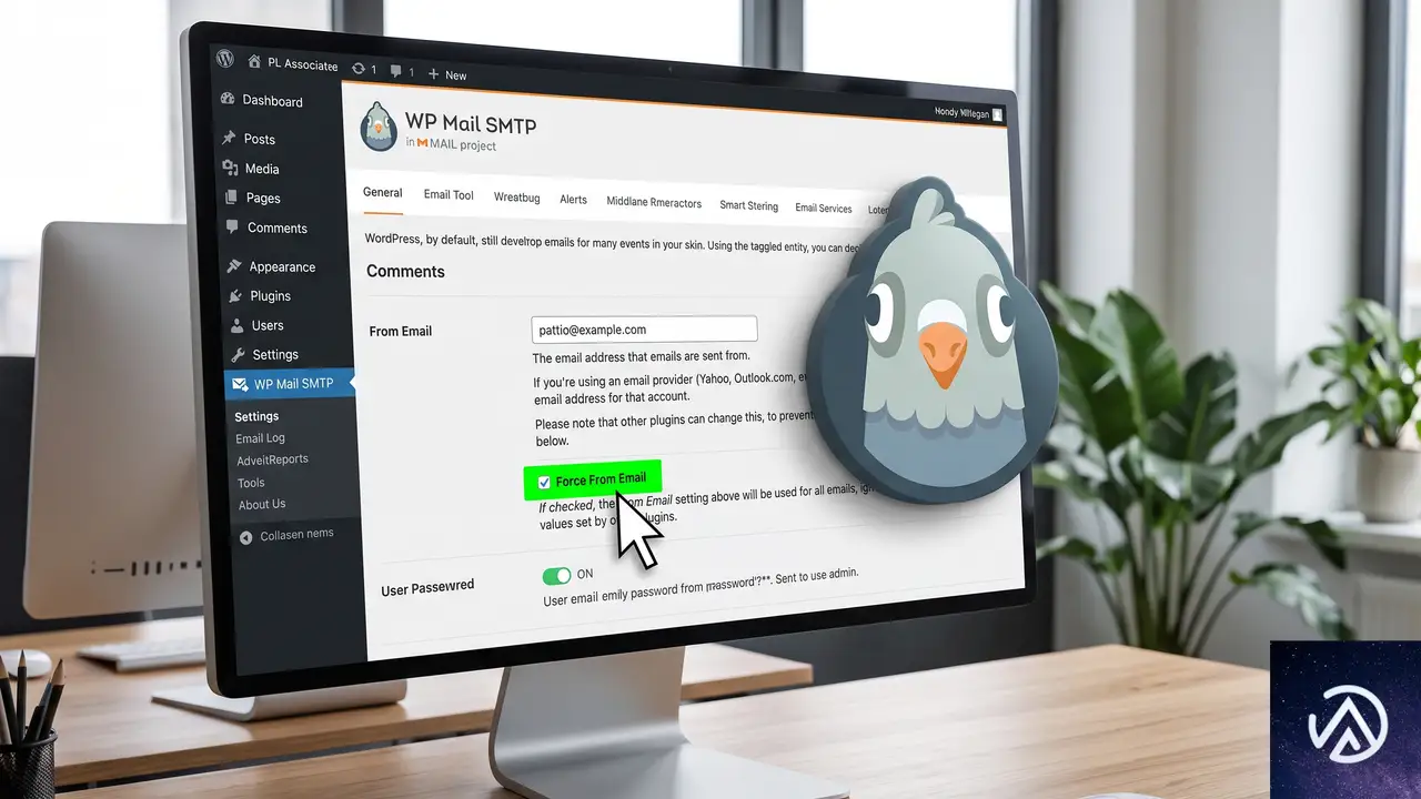 WP Mail SMTPの「Force From Email」を有効にする手順