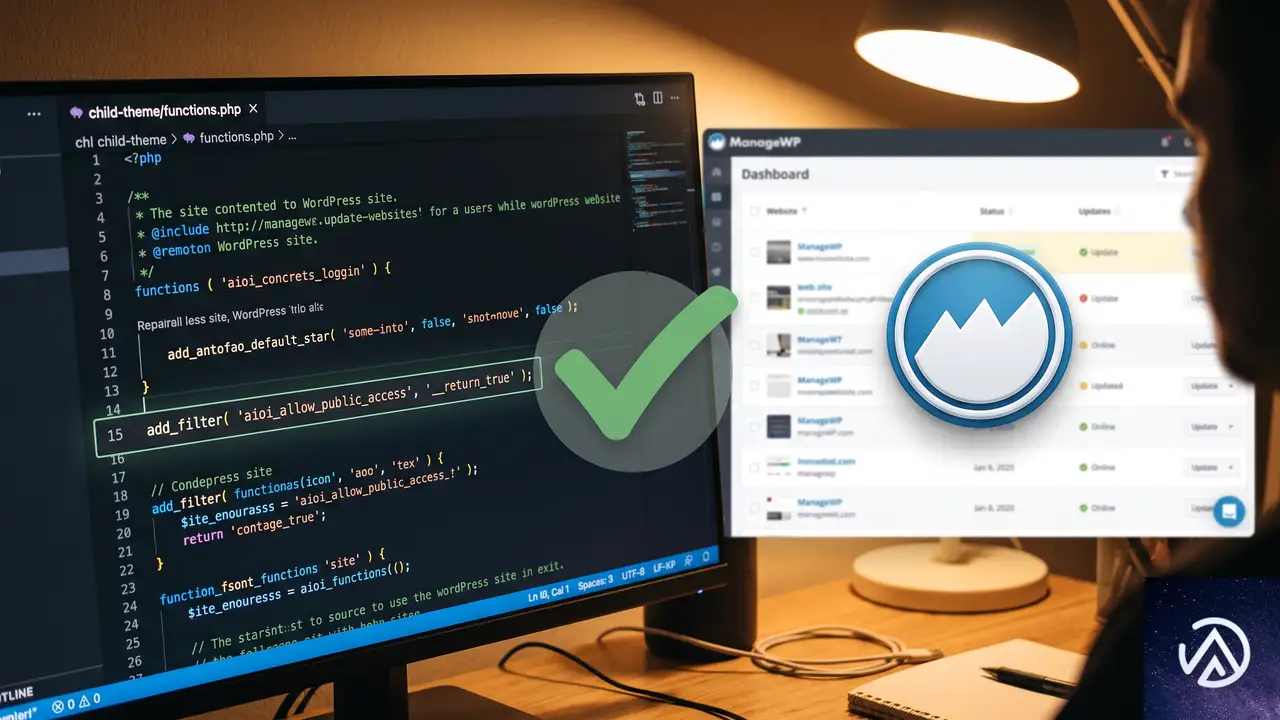フィルターフックで ManageWP を手動除外する