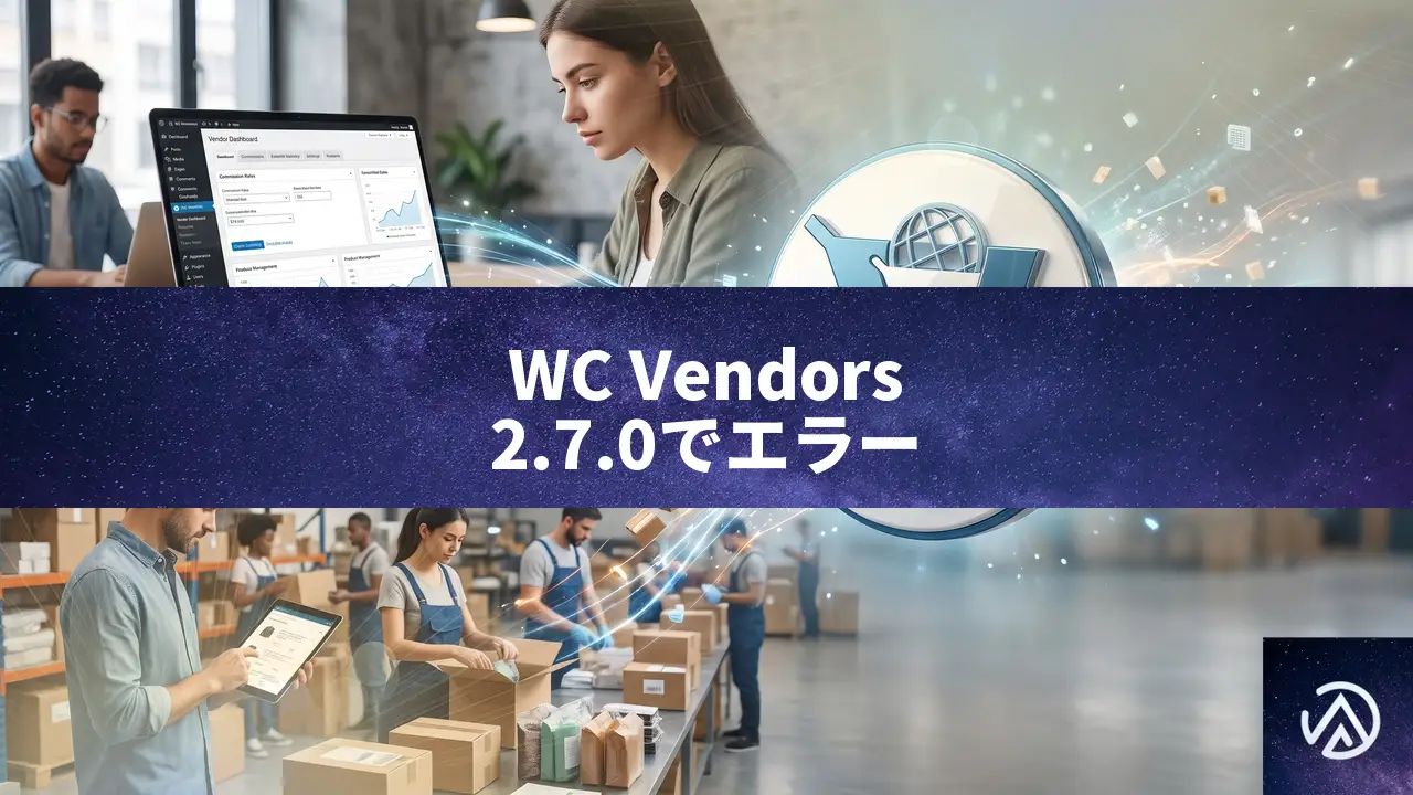 WC Vendors 2.7.0アップグレードでfatal errorが出た時の対処法