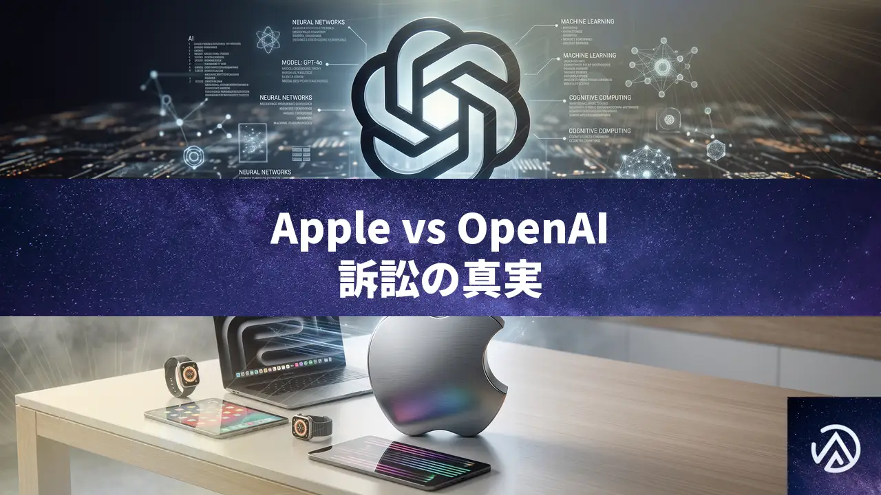 AppleがOpenAIを提訴、訴訟内容に事実誤認か? メールが示す真実