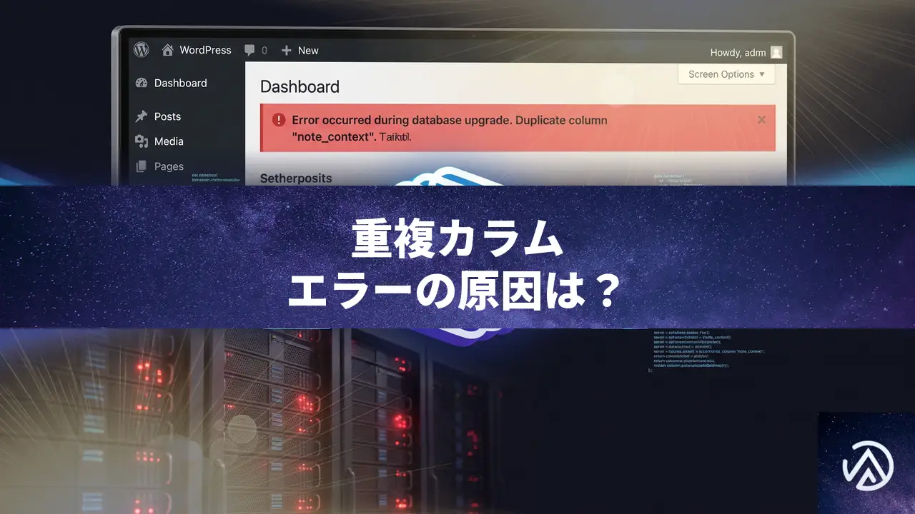 ShopMagicで重複カラムエラーが出る原因とデータベース接頭辞の修正