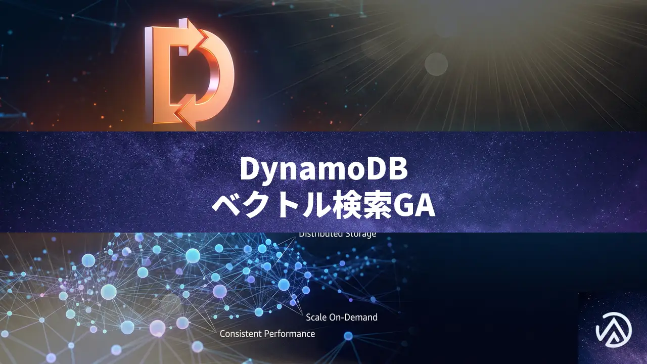 DynamoDBにベクトル検索がGA、リアルタイムな類似検索が可能に