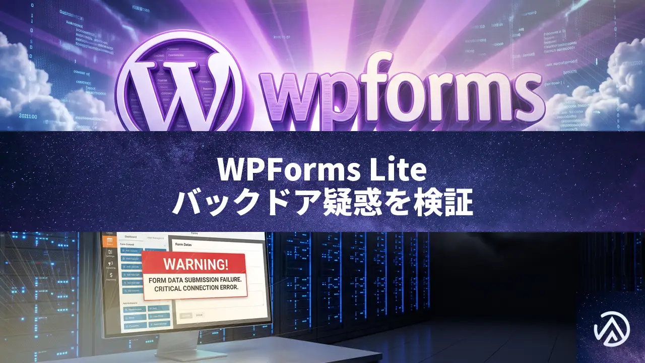 WPForms Liteにバックドア疑惑、セットアップウィザードが管理者権限を外部に渡す仕組み
