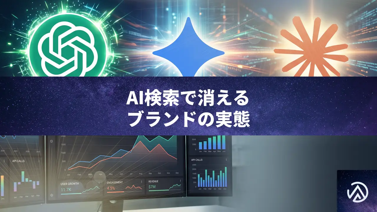 AI検索で消えるブランド、SEO上位でもAI回答に登場しない実態。Fractl調査が明かす視認性格差
