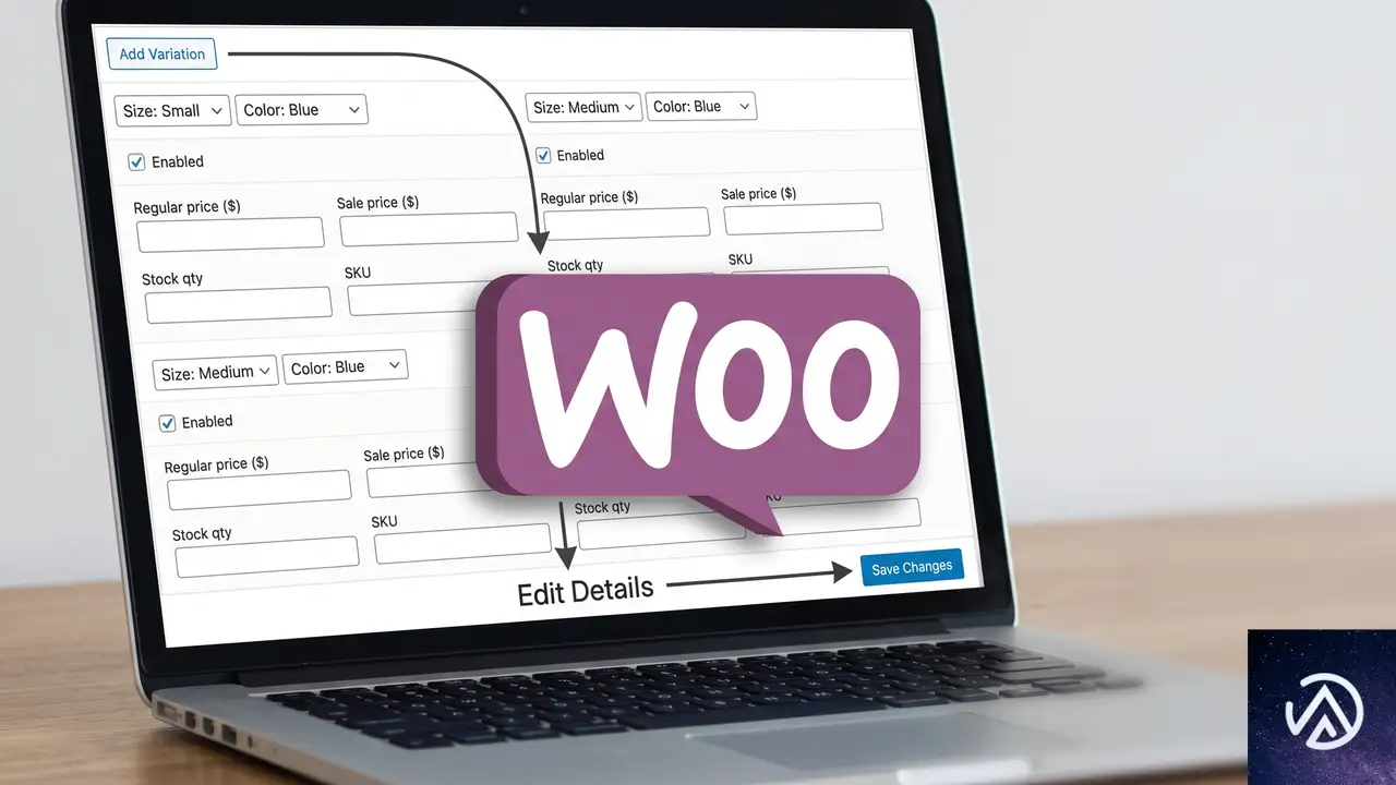 WooCommerceでバリエーションの公開設定を確認する手順