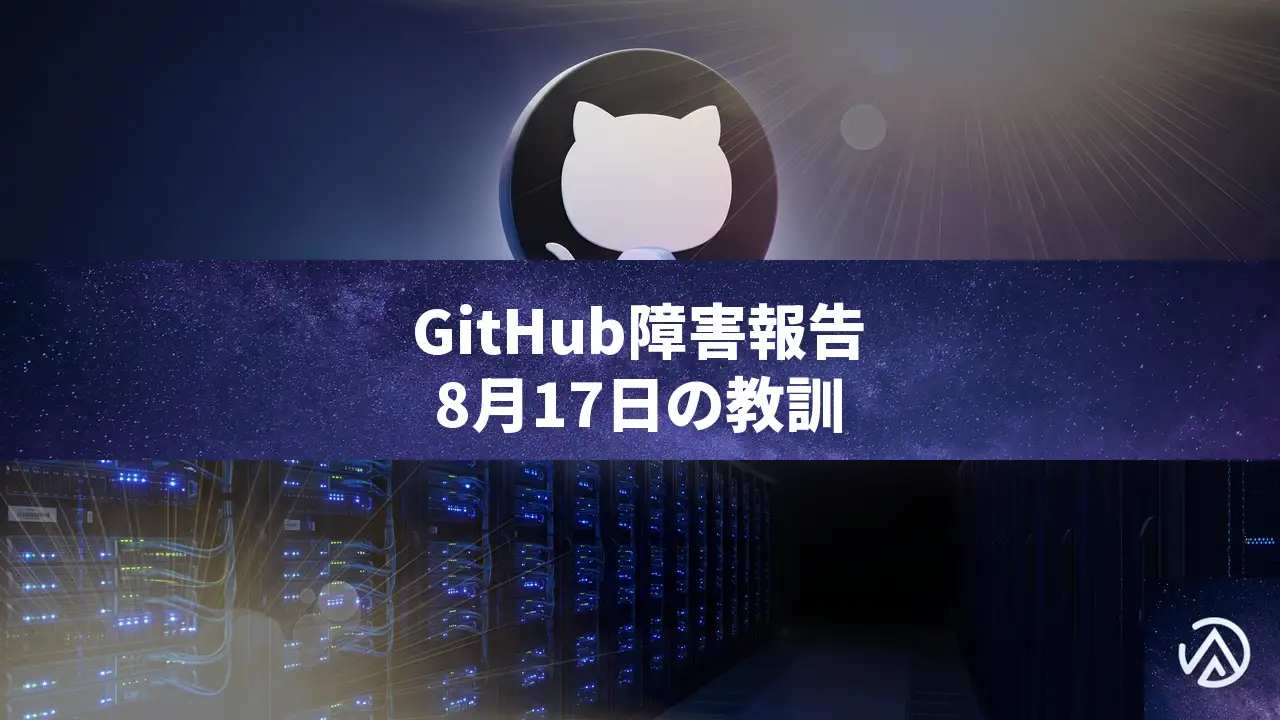GitHubが8月17日の大規模障害を報告。CTOが原因分析と再発防止策を公表