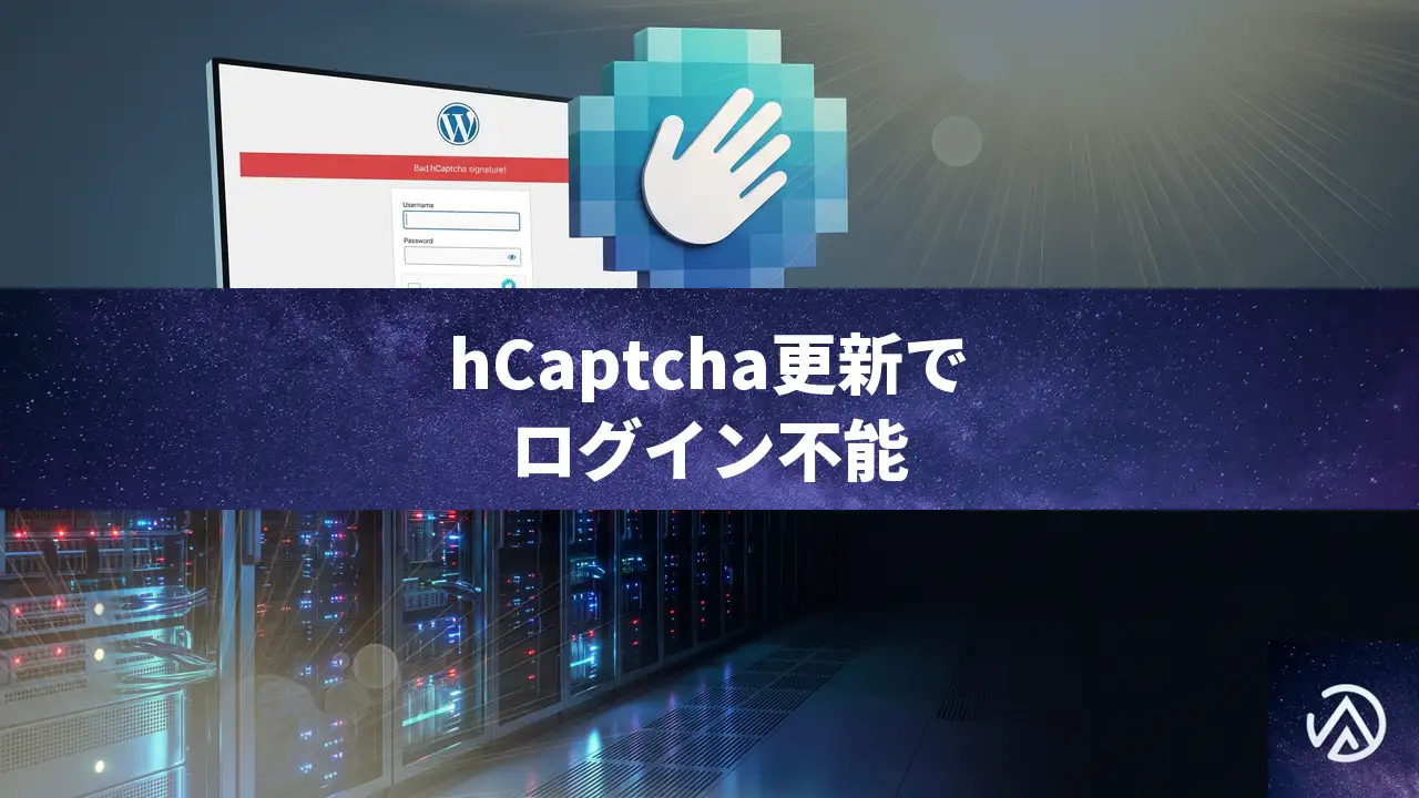hCaptcha 5.2.0更新後にログインできない時の対処法とダウングレード手順
