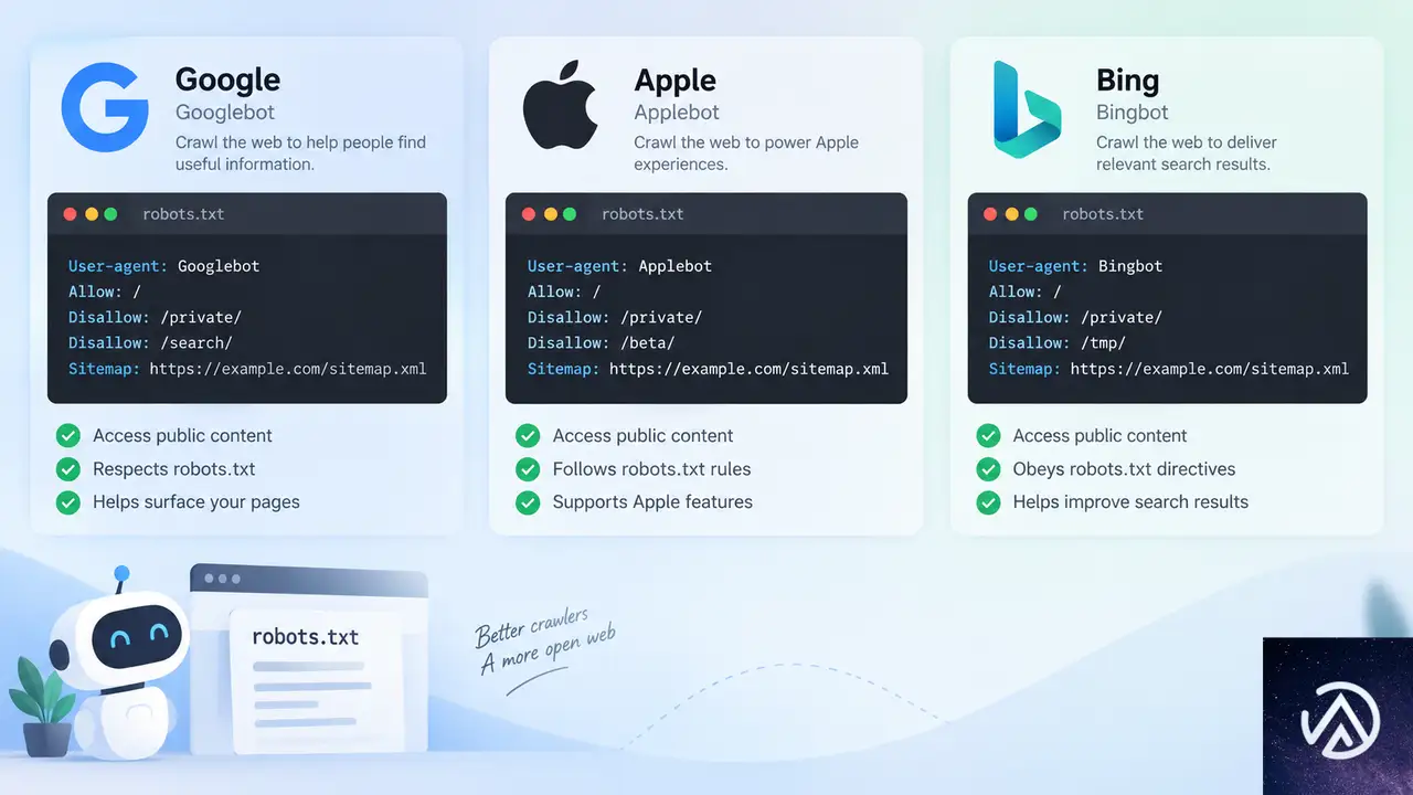 Google・Apple・Bingで動作はどう違うのか