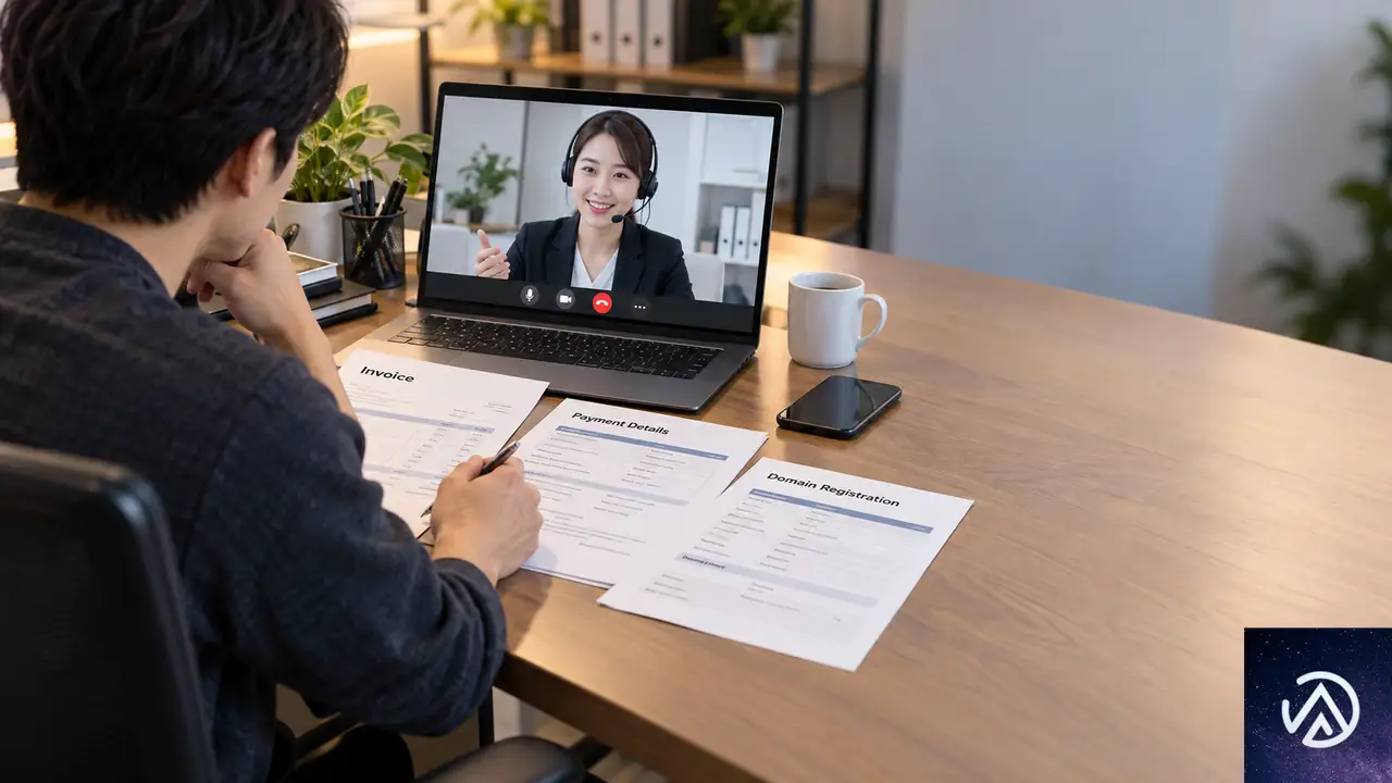 ホスティング会社に直接連絡して管理アクセスを取り戻す手順