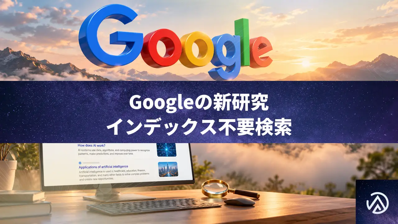 Googleがインデックス不要のランキングを理論実証。検索結果ページは見えなくなる
