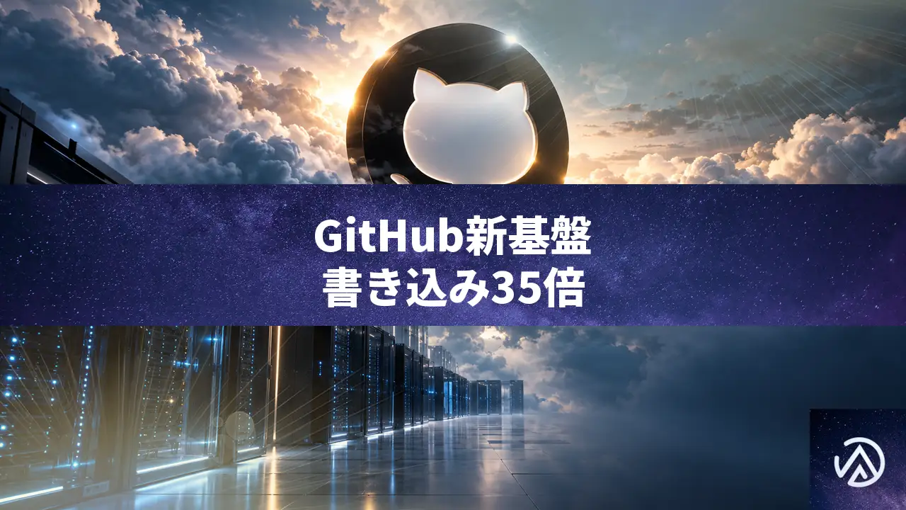 GitHubがGit基盤を刷新、エージェント開発時代の書き込み性能を35倍に
