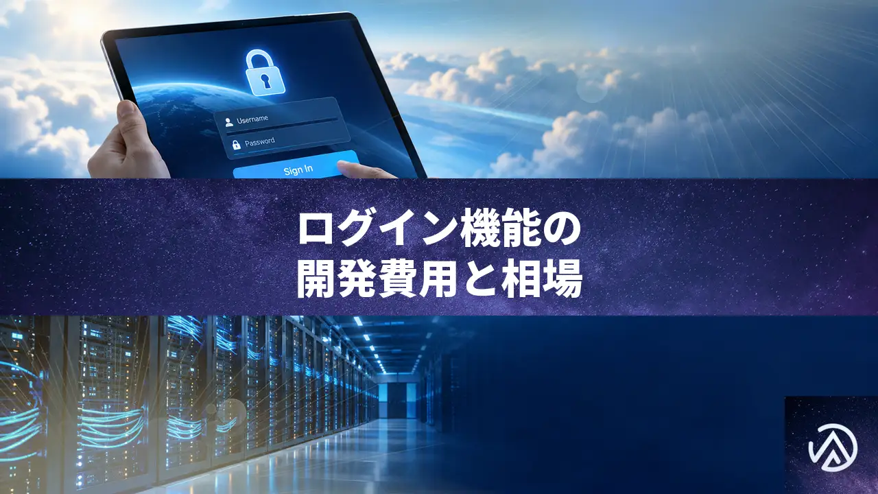 ログイン機能の開発費用と相場の考え方、見積もりで変わる条件