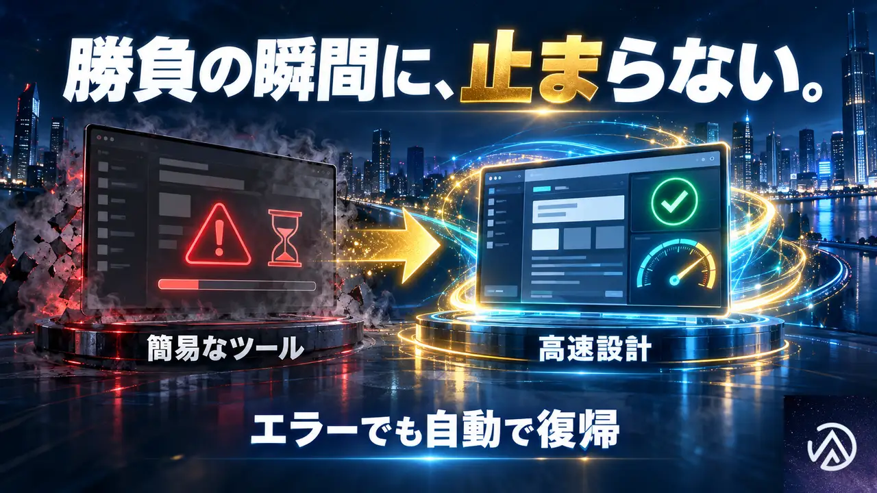簡易な自動購入Botは、なぜ肝心の瞬間に止まるのか