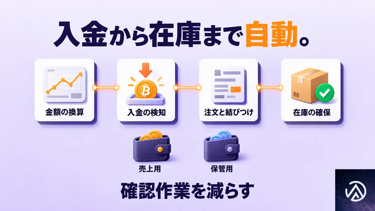 注文が確定するまで、裏側で何が自動で動くのか