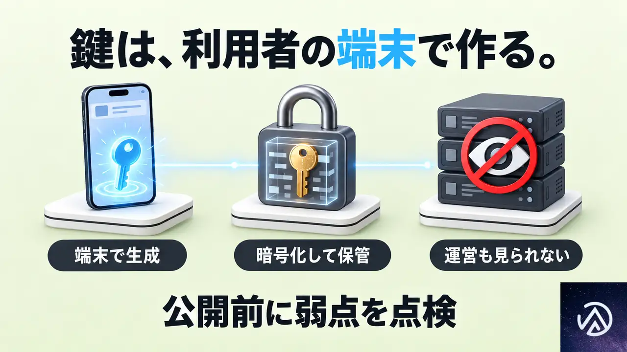 鍵を預かる作りや、設計だけの提案と何が違うのか