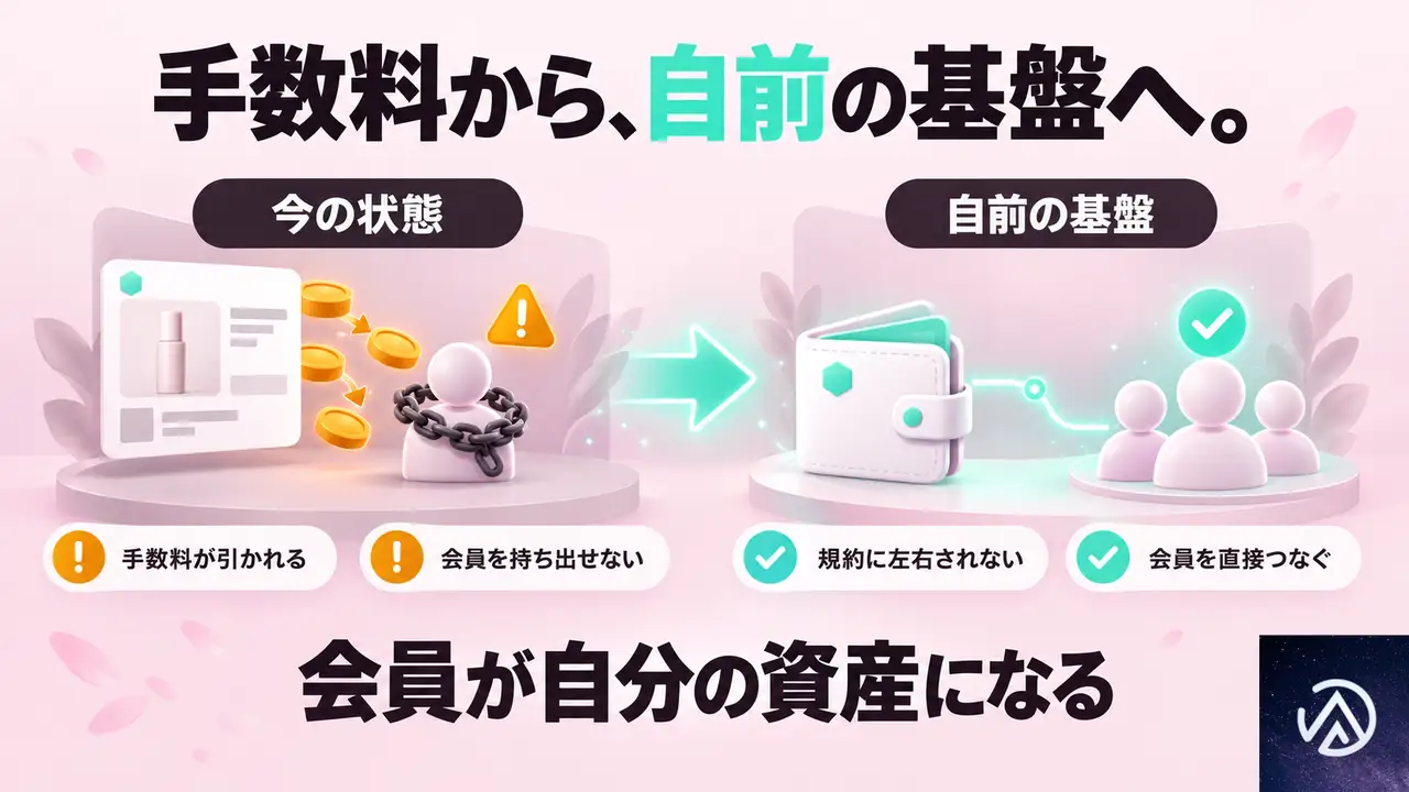 プラットフォームの手数料と、自前でDAppsを持つ違いは何か