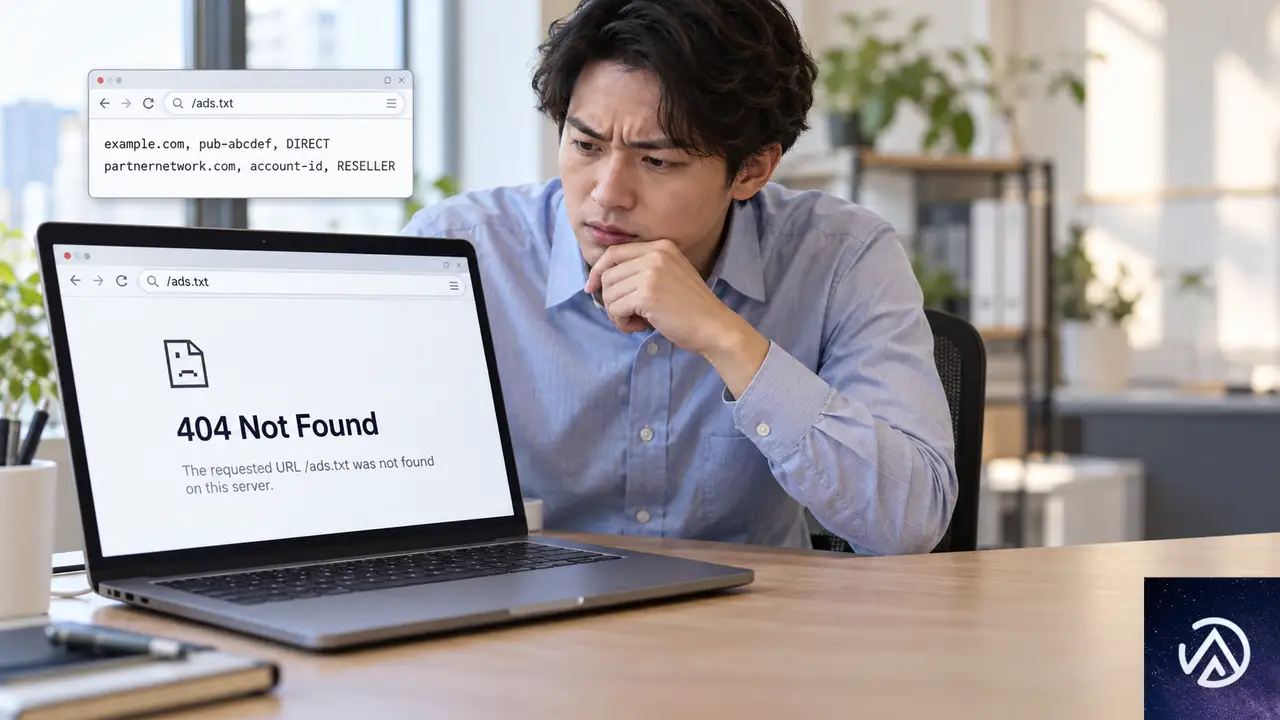 ads.txtが正しく配信されているか確認する