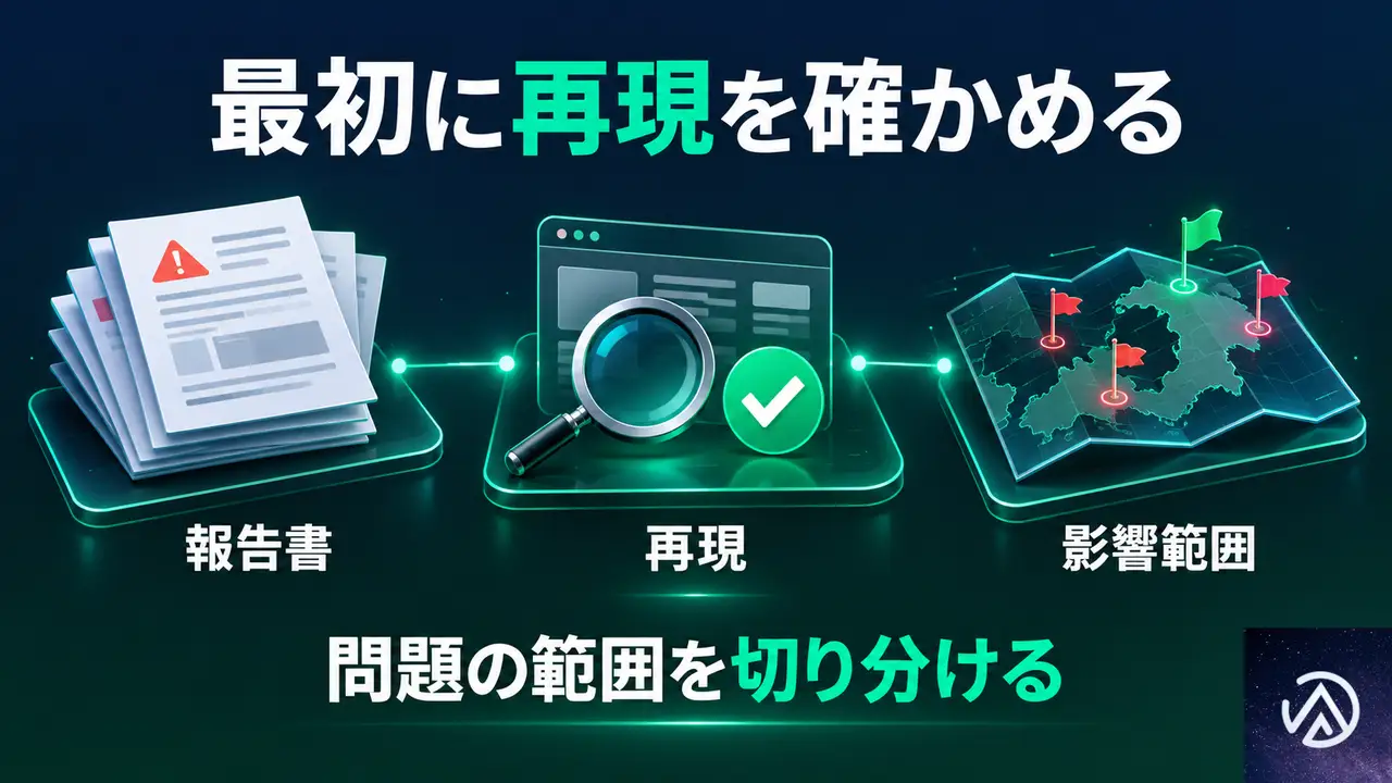 報告書を受け取ってから、最初にやること