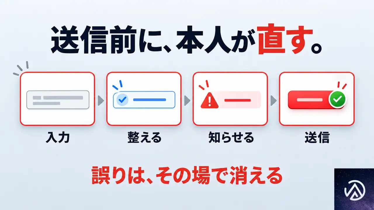 メールアドレス自動整形ツールは、送信前に何を直すか