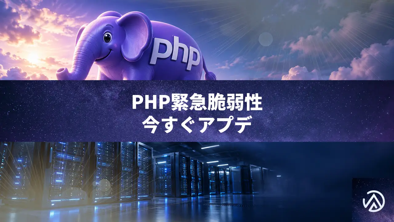 PHP緊急セキュリティリリース公開。8.2未満は即アップデート必須