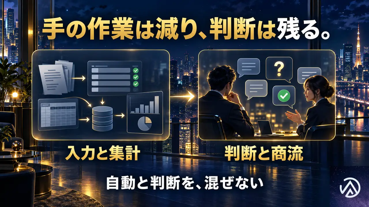 システム化で変わることと、変わらないこと